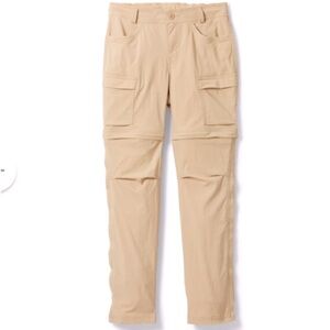 REI Khaki Sahara Convertible Cargo Pants. Pants Zip Off to Become Shorts! Sz 10.